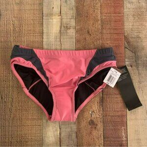 TYR womens splice wob bottom in pink and gray -L